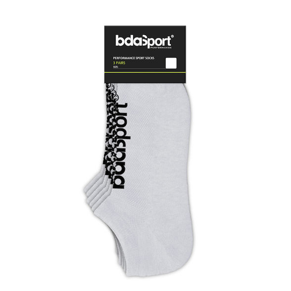 BODY ACTION 3Pack Unisex No Show Socks Κοντές Κάλτσες - 3