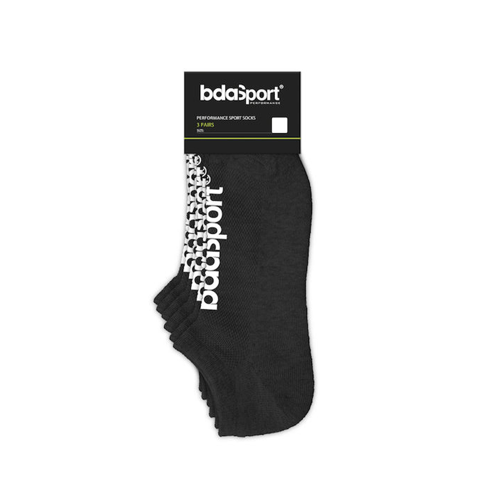 BODY ACTION 3Pack Unisex No Show Socks Κοντές Κάλτσες - 2