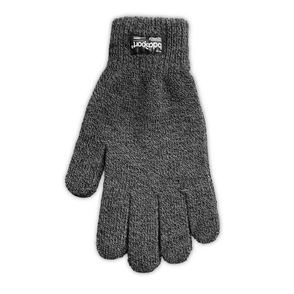 BODY ACTION Ribbed Knit Gloves Unisex Γάντια - 1