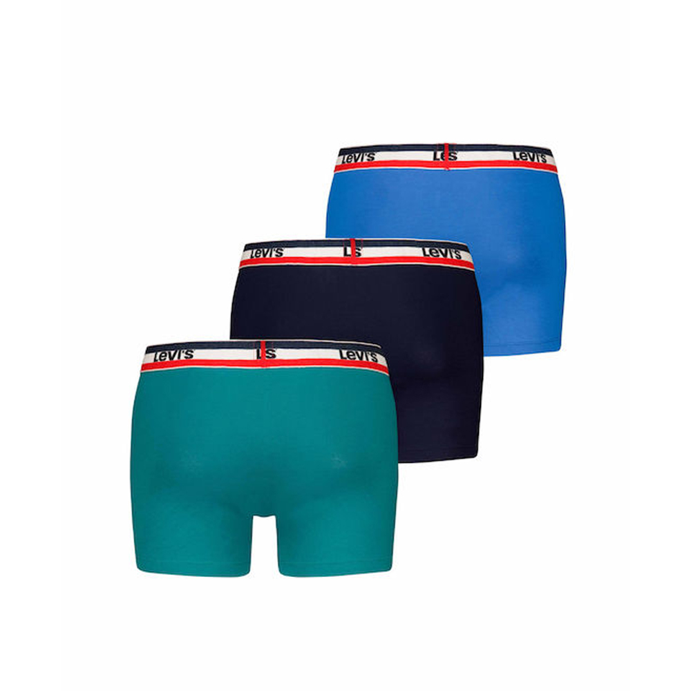 LEVI'S Boxer Brief 3 Pack Ανδρικά Εσώρουχα Σετ 3 - 2