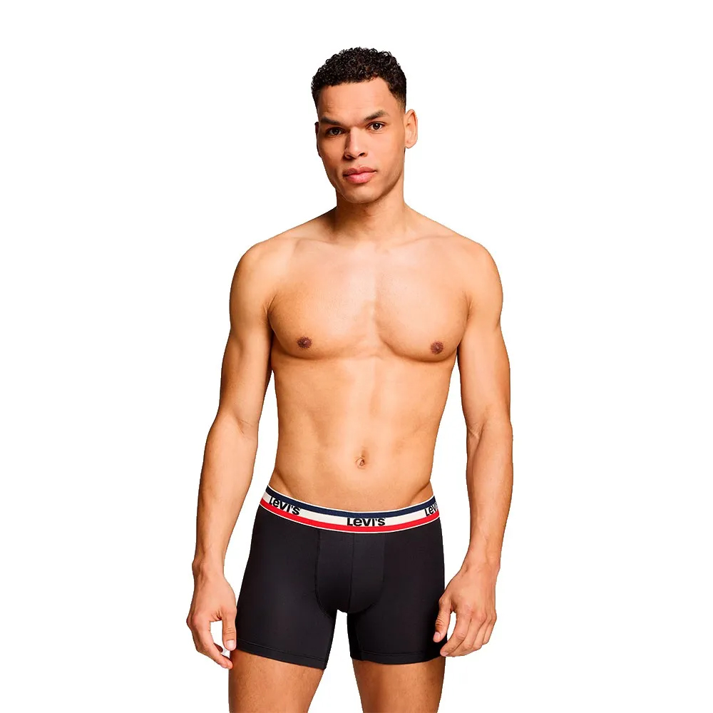 LEVI'S Boxer Brief 3 Pack Ανδρικά Εσώρουχα Σετ 3 - 5