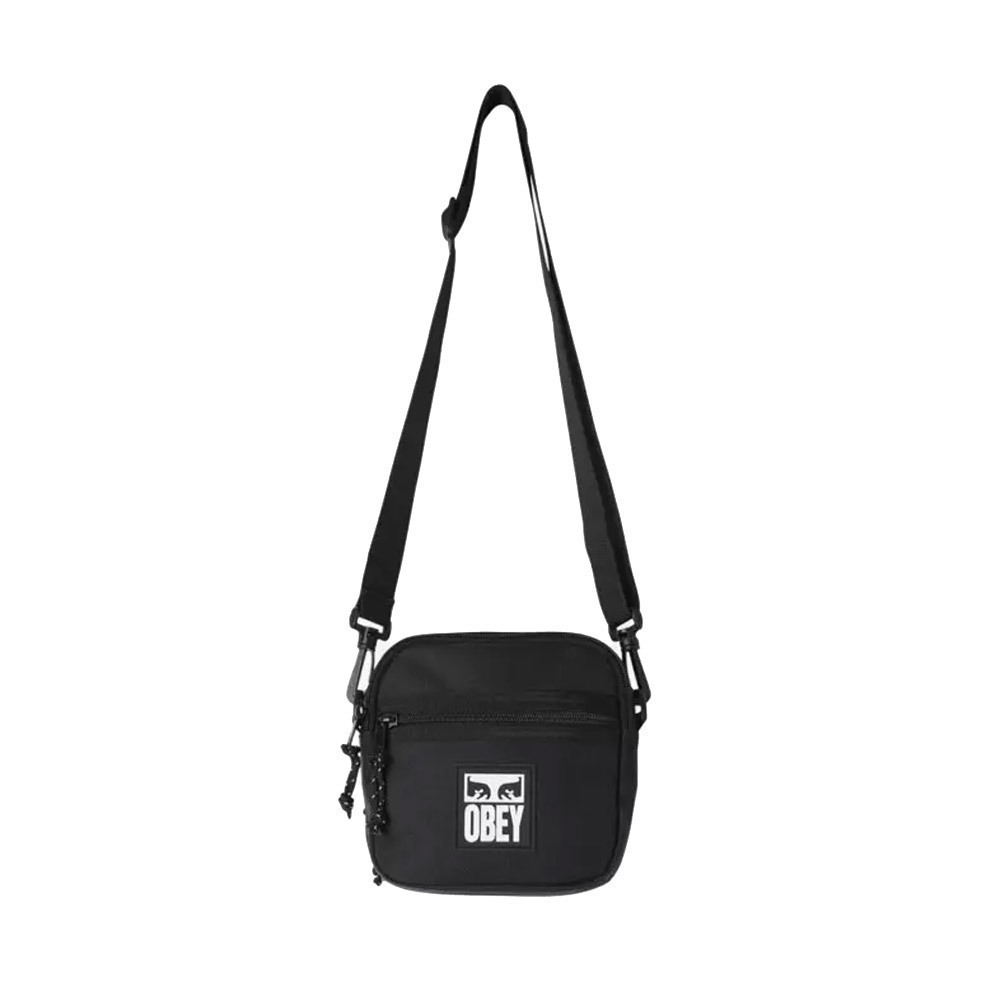 OBEY Small Messenger Bag Ανδρικό Τσαντάκι Χιαστί  - Μαύρο