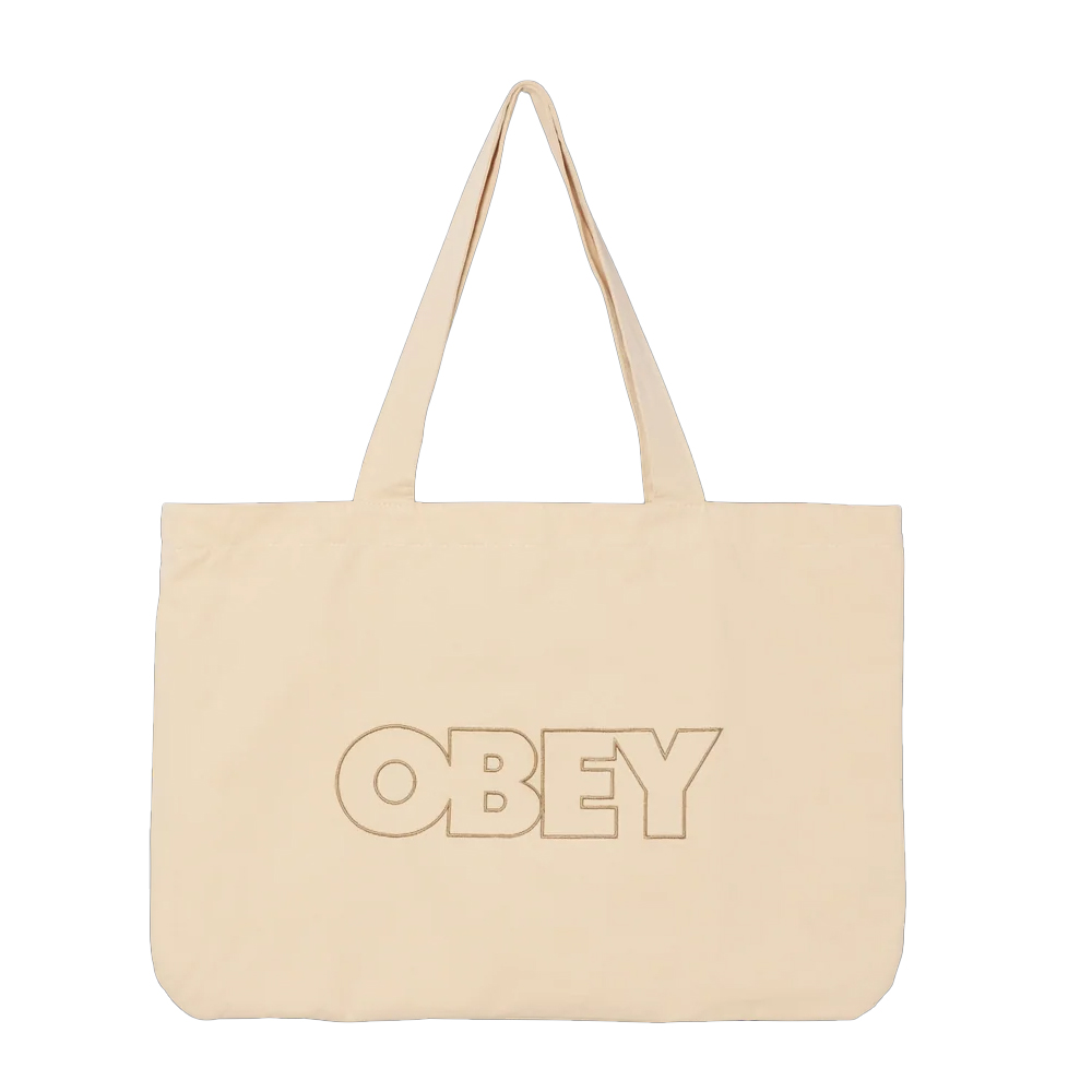 OBEY Outline Canvas Tote Bag  Γυναικεία Τσάντα 'Ωμου - 3