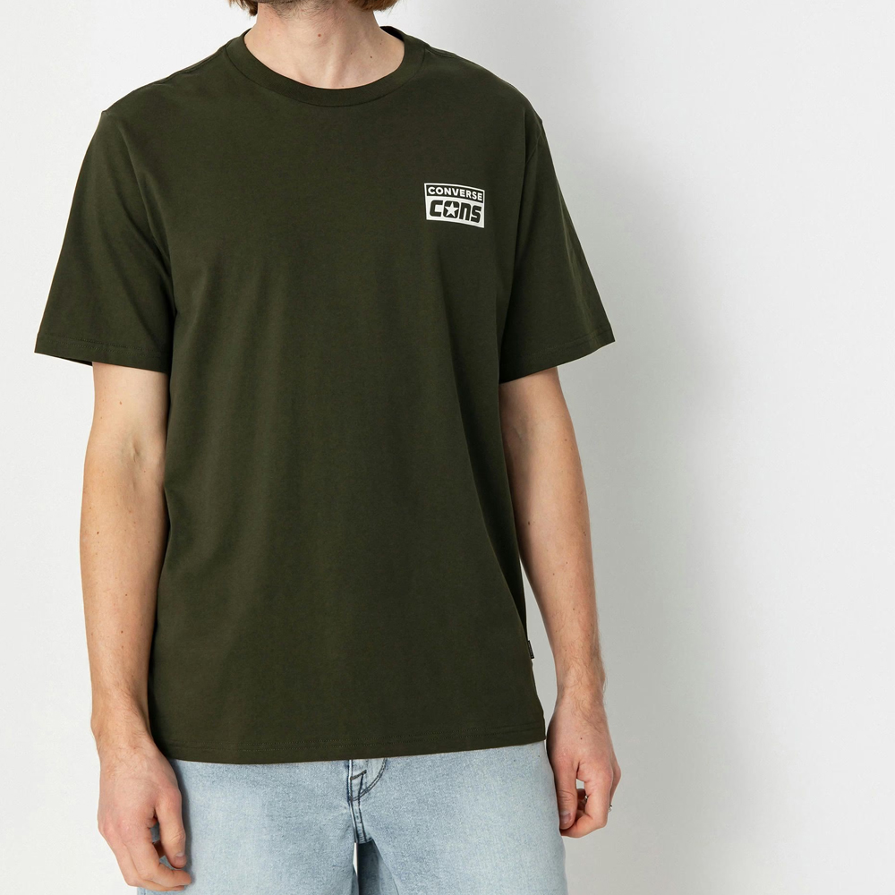 CONVERSE Cons Graphic Tee Ανδρικό T-Shirt - Χακί