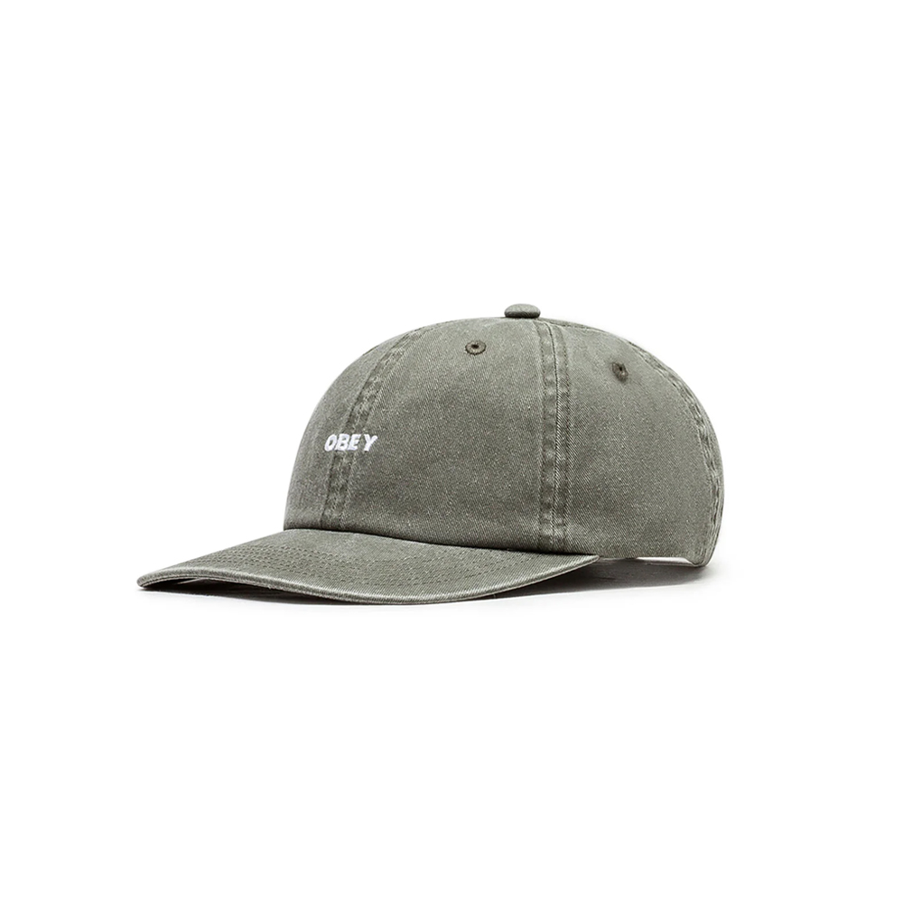 OBEY Pigment Bold 6 Panel Strapback Unisex Καπέλο - Μαύρο