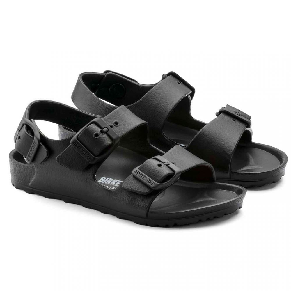 BIRKENSTOCK EVA Milano Kids Narrow Fit Black Παιδικά Ανατομικά Πέδιλα - 3