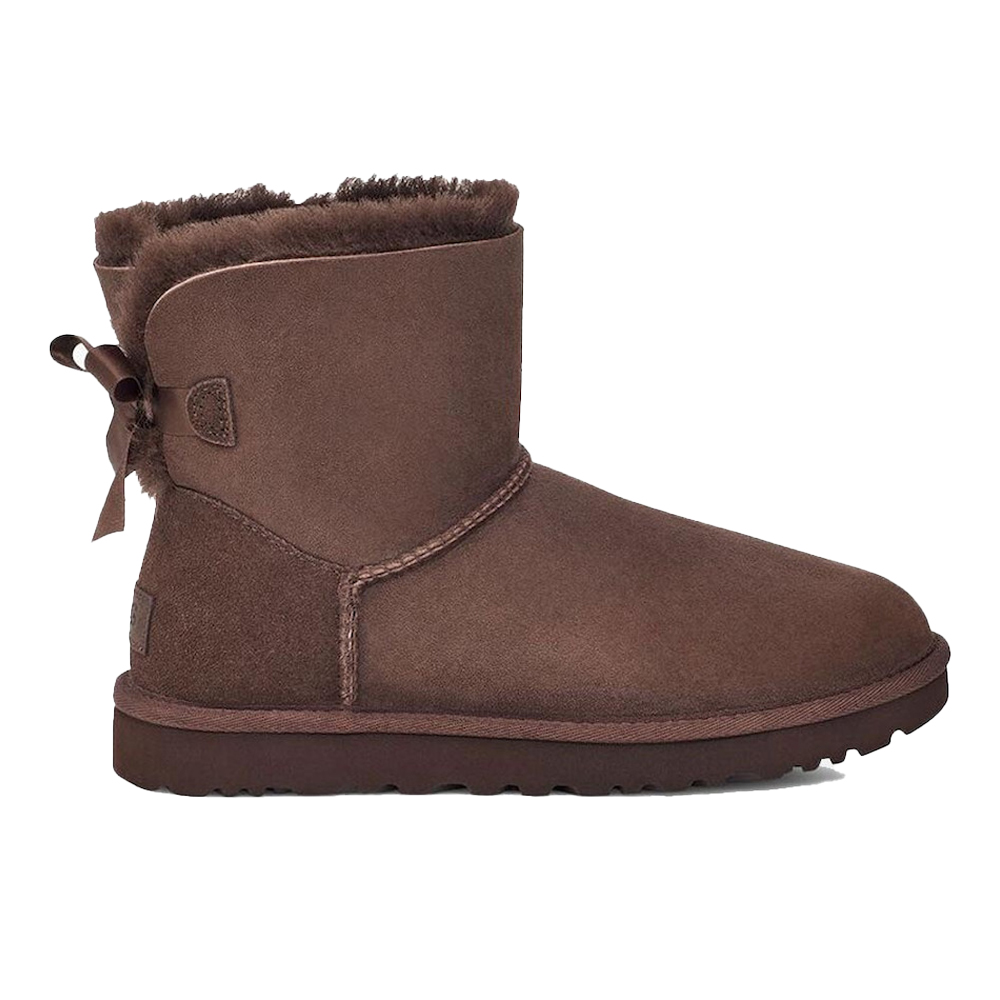 UGG Mini Bailey Bow II Γυναικεία Μποτάκια - Καφέ