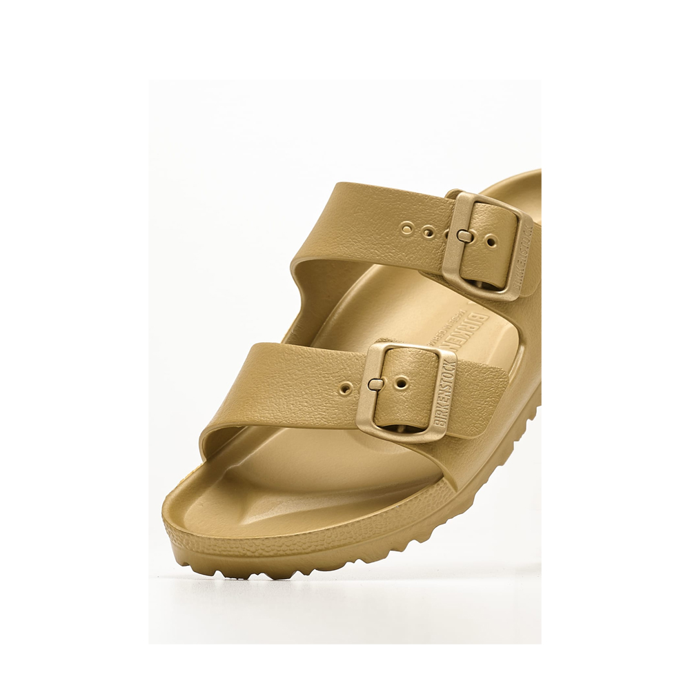 BIRKENSTOCK Eva Arizona Narrow Fit Glamour Gold Γυναικείες Παντόφλες - 4