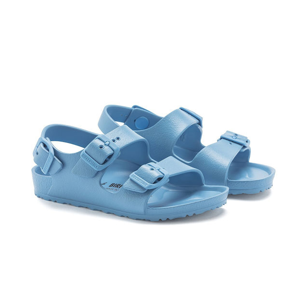 BIRKENSTOCK Eva Milano Kids Narrow Fit Sky Blue Παιδικά Ανατομικά Πέδιλα - 3