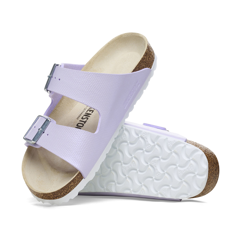 BIRKENSTOCK Classic Arizona BirkoFlor Shiny Lizard Purple Fog Narrow Fit Γυναικείες Ανατομικές Παντόφλες - 2