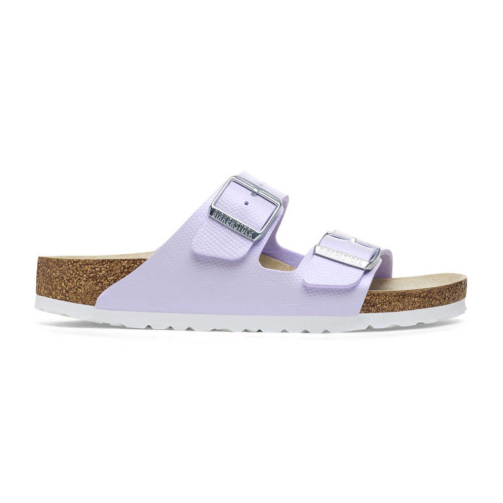 BIRKENSTOCK Classic Arizona BirkoFlor Shiny Lizard Purple Fog Narrow Fit Γυναικείες Ανατομικές Παντόφλες - 4