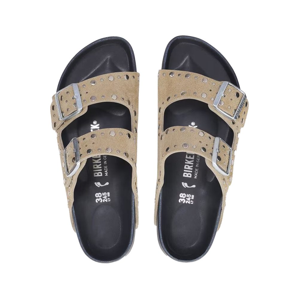 BIRKENSTOCK Arizona Rivet Border Narrow Fit Γυναικεία Σανδάλια - Καφέ