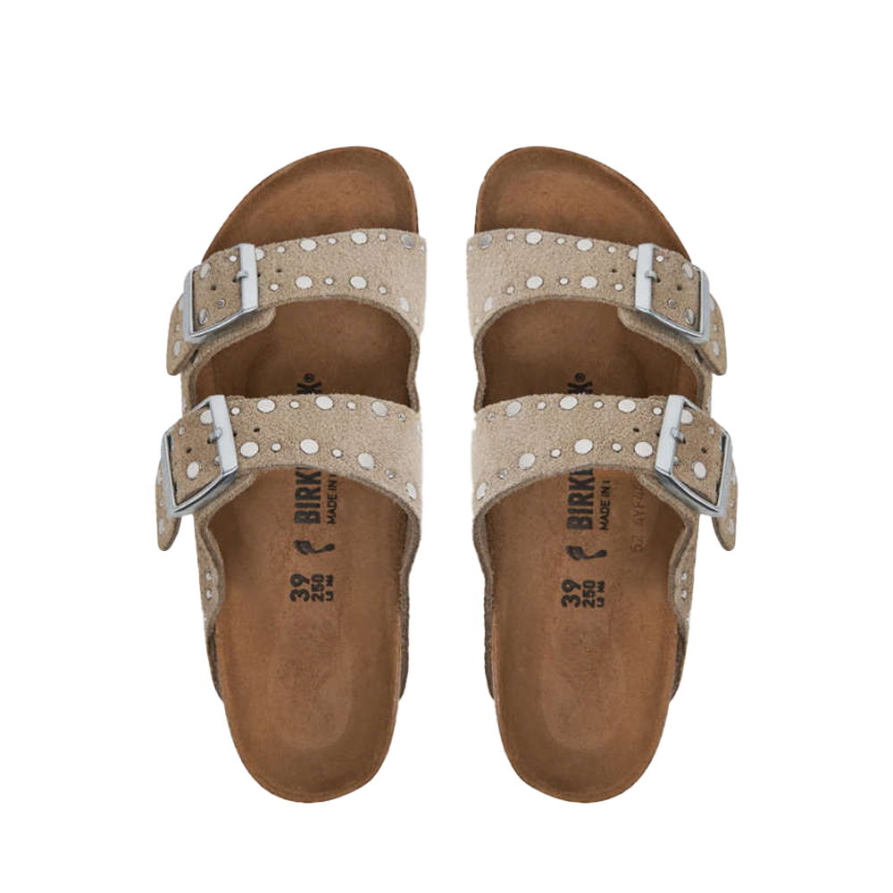 BIRKENSTOCK Arizona Rivet Border Narrow Fit Γυναικεία Σανδάλια - Καφέ