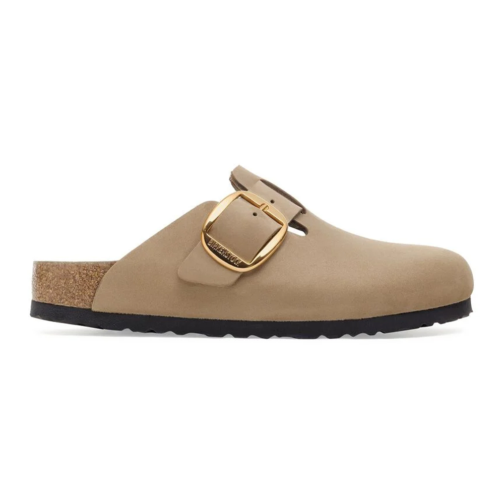 BIRKENSTOCK Leather Boston Big Buckle Regylar Fit Γυναικεία Παντόφλα - 4