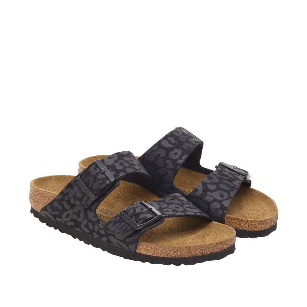 BIRKENSTOCK Arizona Soft Suede Leather Narrow Fit Γυναικείες Ανατομικές Παντόφλες - 2