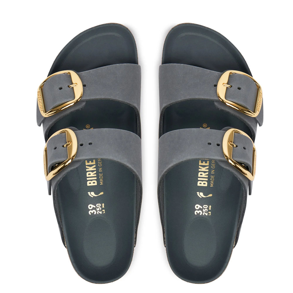 BIRKENSTOCK Arizona Big Buckle Narrow Fit Γυναικείες Παντόφλες - Γκρι