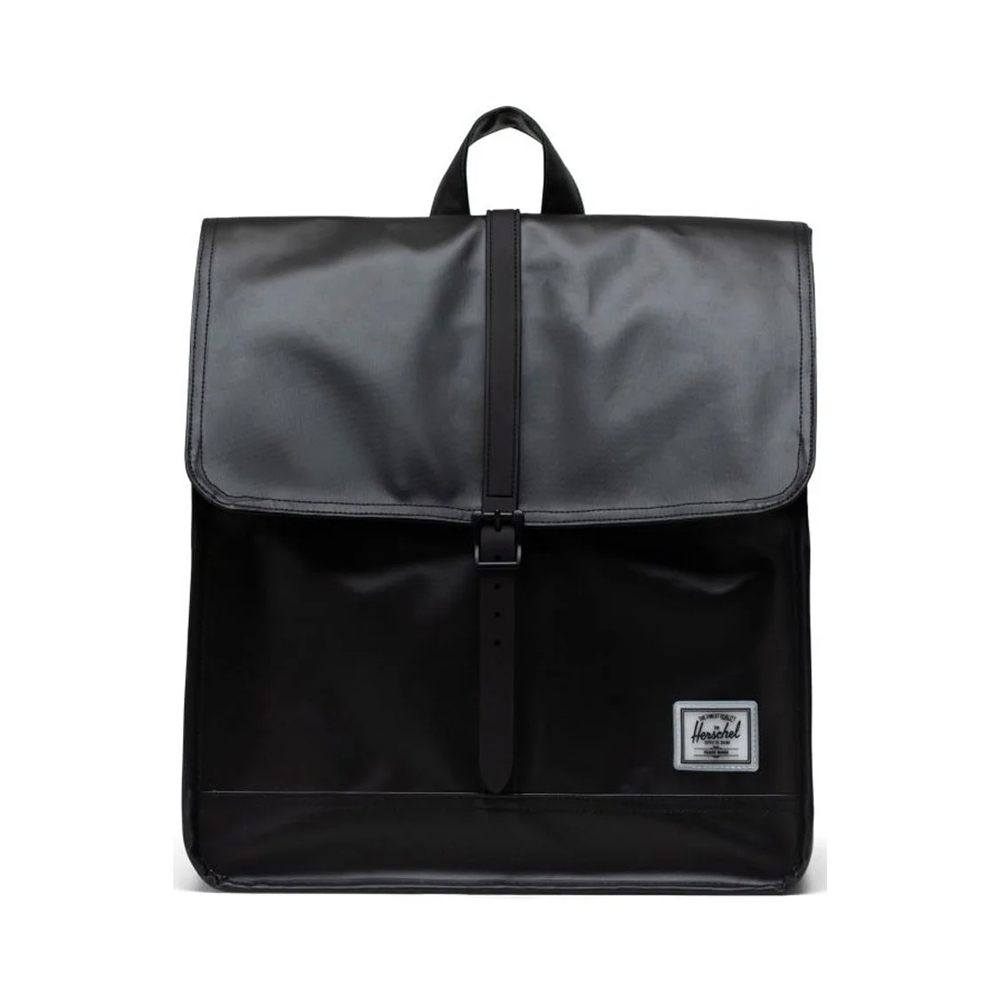 HERSCHEL City Weather Resistant Unisex Backpack  - Μαύρο