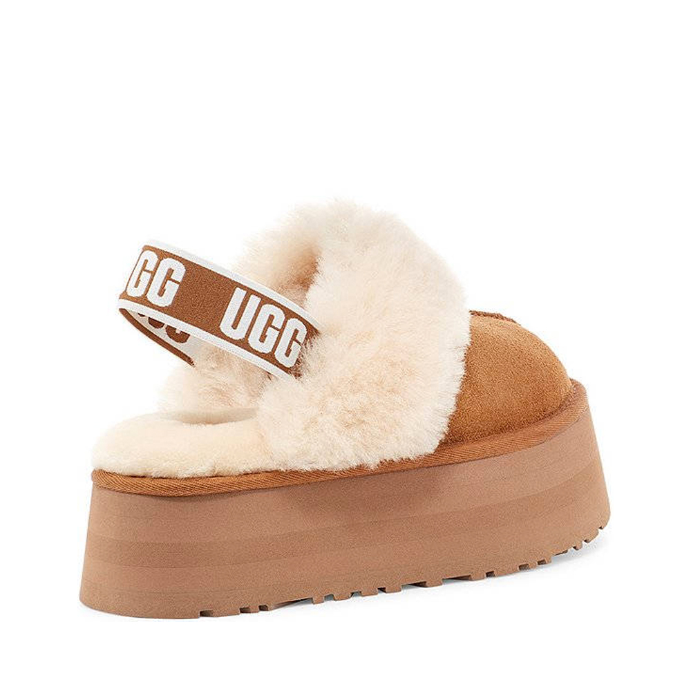 UGG Australia Funkette Χειμερινές Γυναικείες Παντόφλες με γούνα - 2