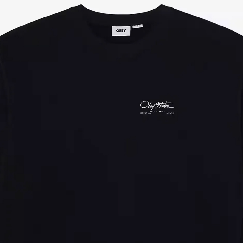 OBEY Autograph Crew Fleece Unisex Φούτερ - 3