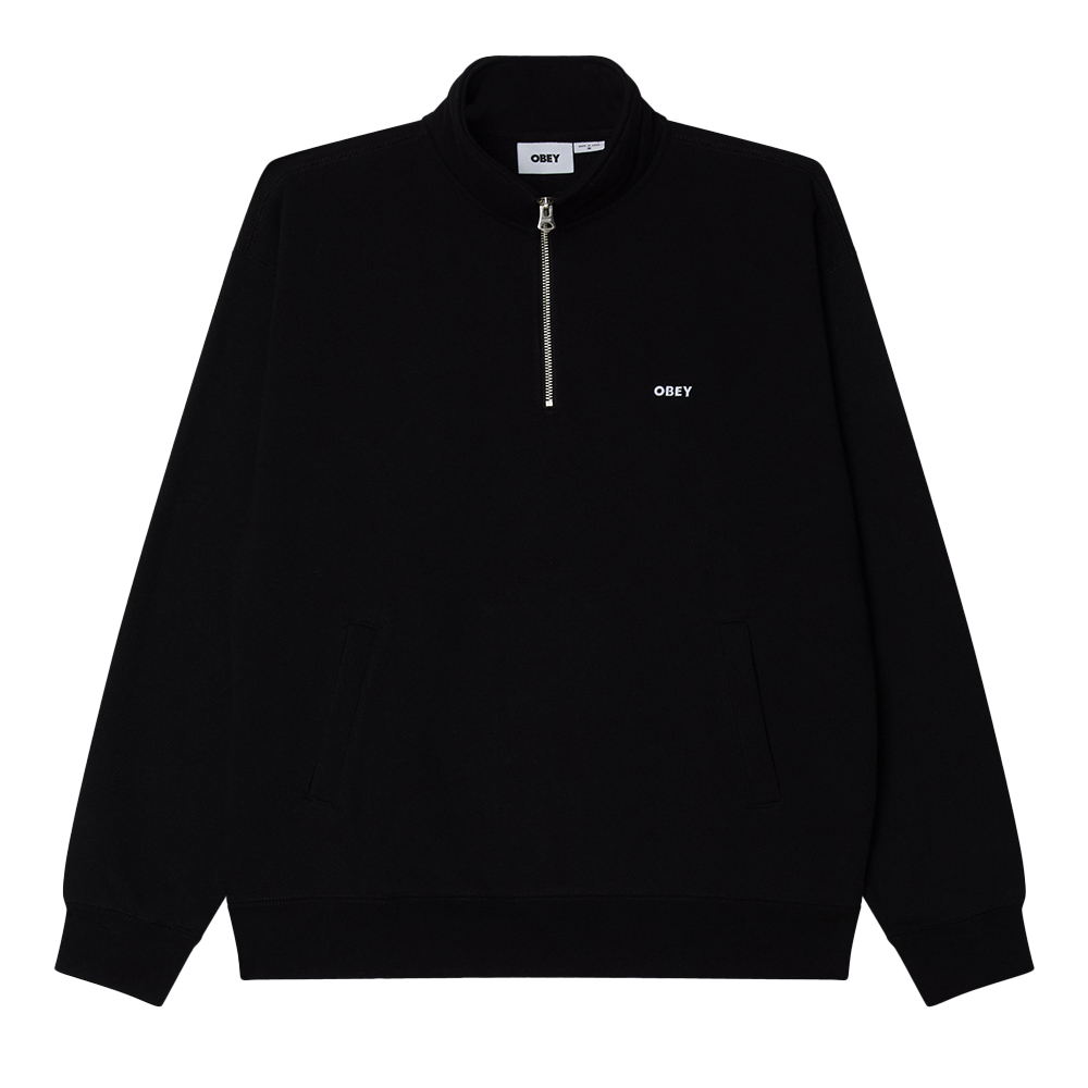 OBEY Established Works Bold Mocknk Unisex Φούτερ - Μαύρο