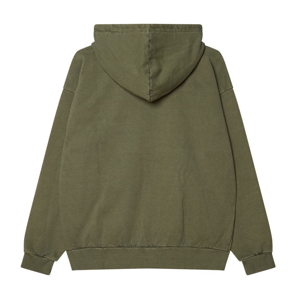 OBEY Lowercase Pigment  Zip Hood Fleece  Ανδρική Ζακέτα Με Κουκούλα - 2