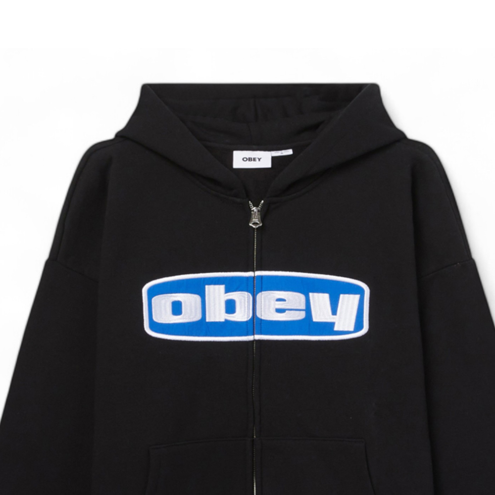 OBEY Boxed In Extra Heavy Zip Hood Ανδρική Ζακέτα - 3