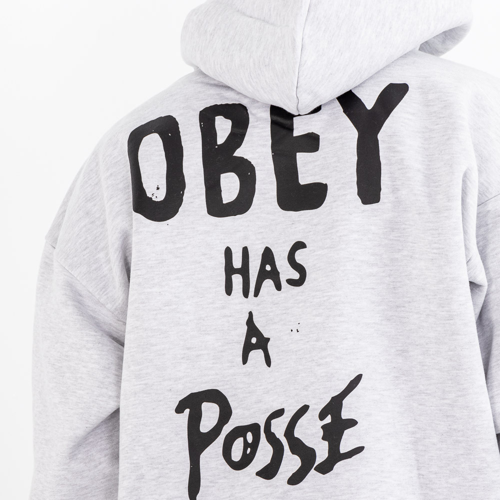 OBEY Posse Extra Heavy Hoodie Ανδρικό Φούτερ με κουκούλα - 3