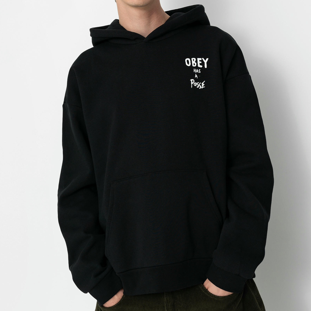 OBEY Posse Extra Heavy Hoodie Ανδρικό Φούτερ με κουκούλα - 3