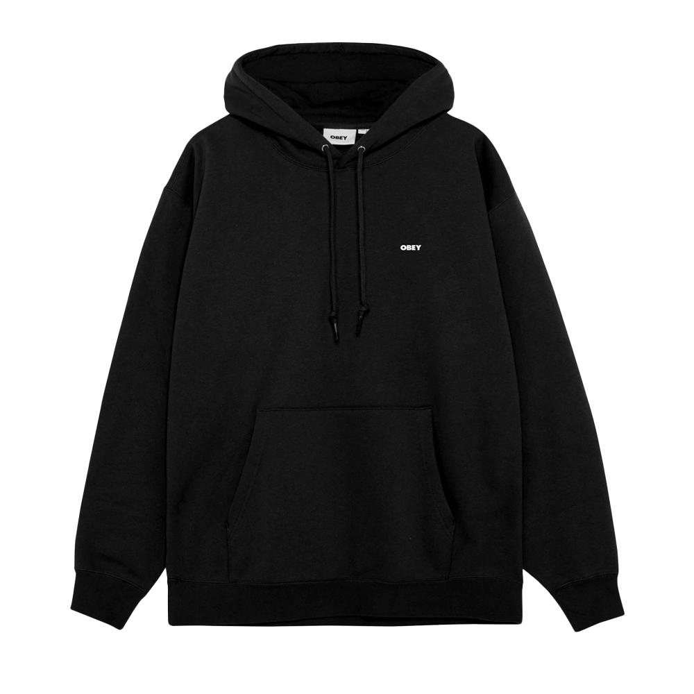 OBEY Lisbon Icon  Fleece Ανδρικό Φούτερ με κουκούλα - Μαύρο