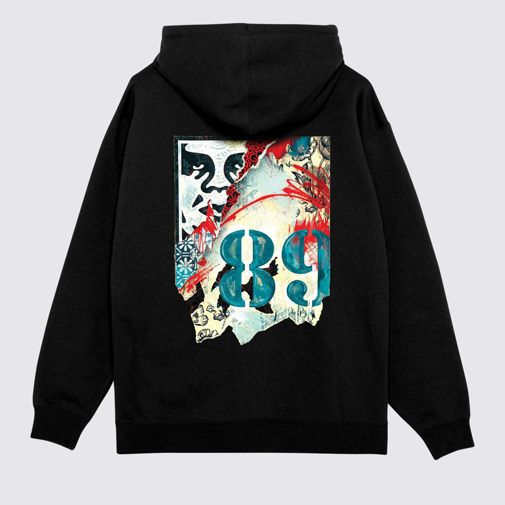 OBEY Lisbon Icon  Fleece Ανδρικό Φούτερ με κουκούλα - 2