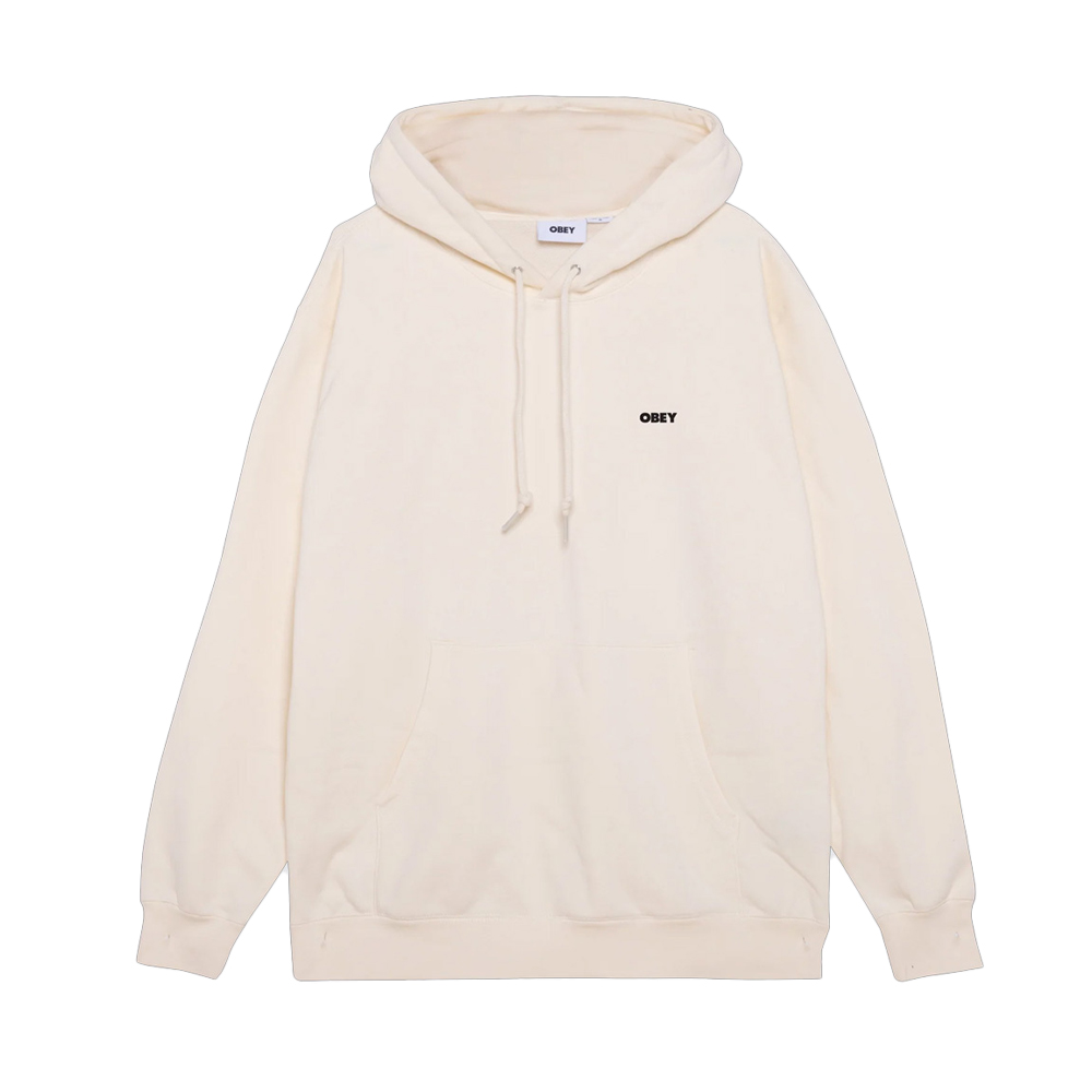 OBEY Lisbon Icon  Fleece Ανδρικό Φούτερ με κουκούλα - Κρεμ