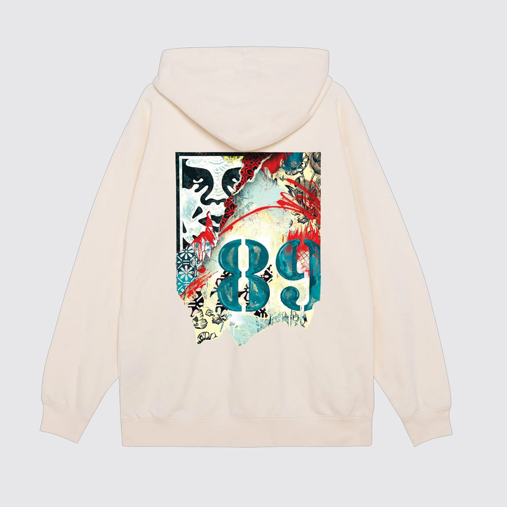 OBEY Lisbon Icon  Fleece Ανδρικό Φούτερ με κουκούλα - 2