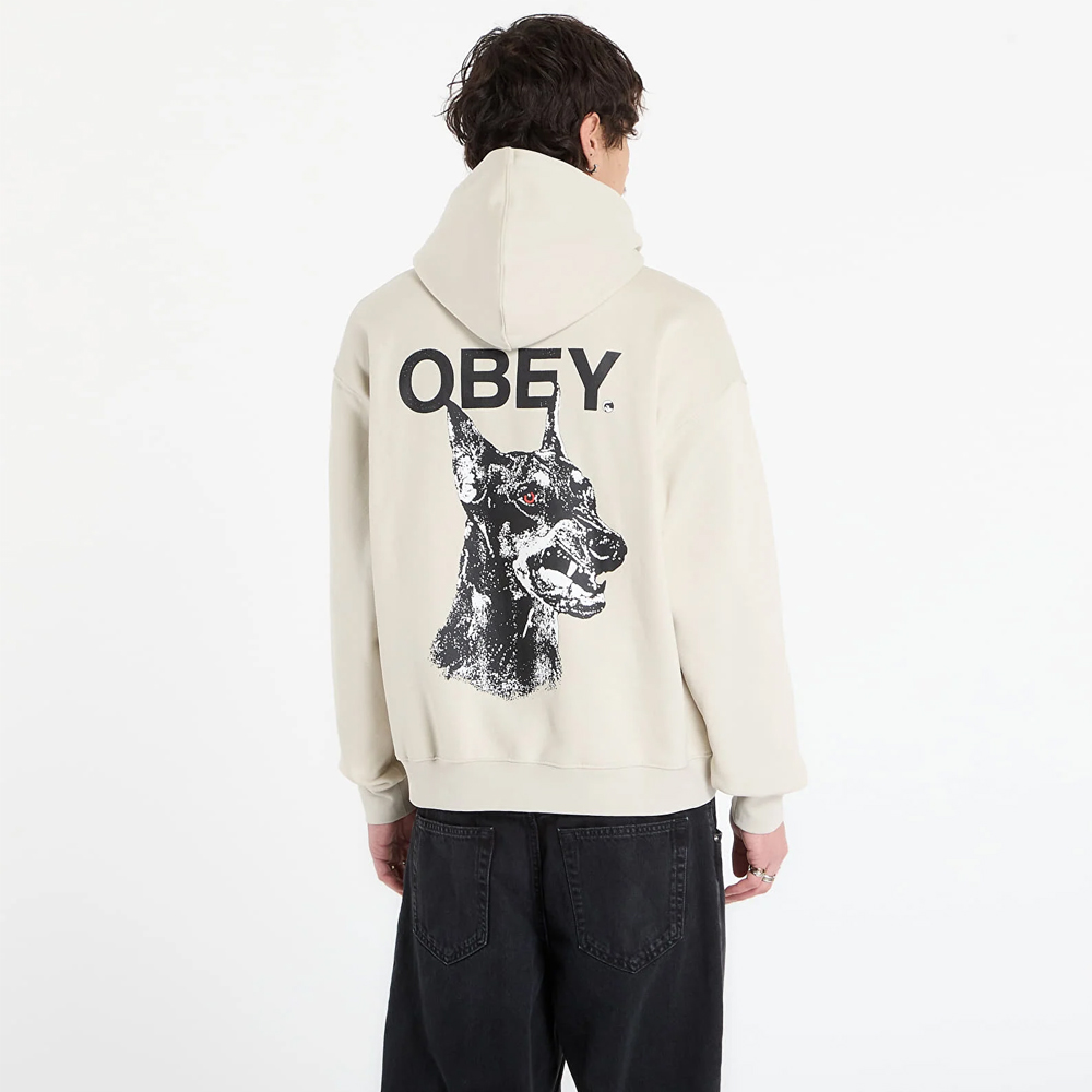 OBEY Doberman Fleece Ανδρικό Φούτερ με κουκούλα - 2