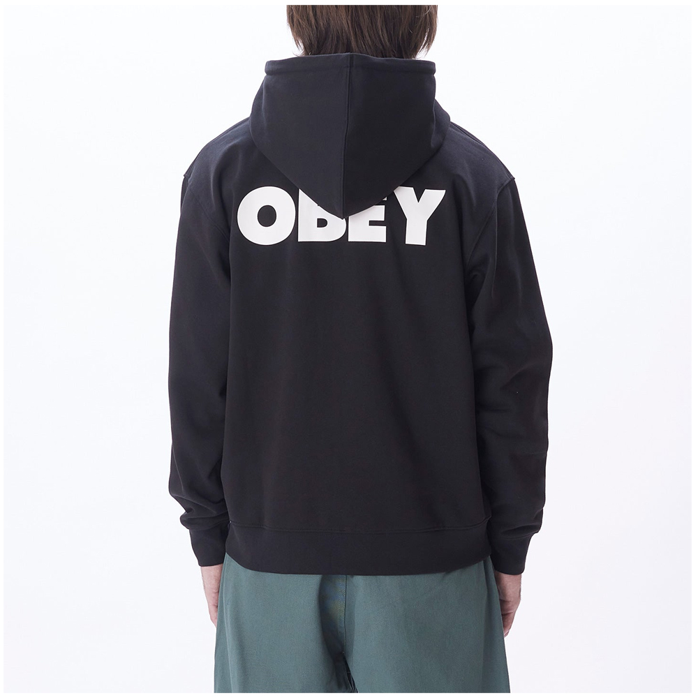 OBEY Bold Zip Premium Zip Hood Unisex Ζακέτα με κουκούλα - 4