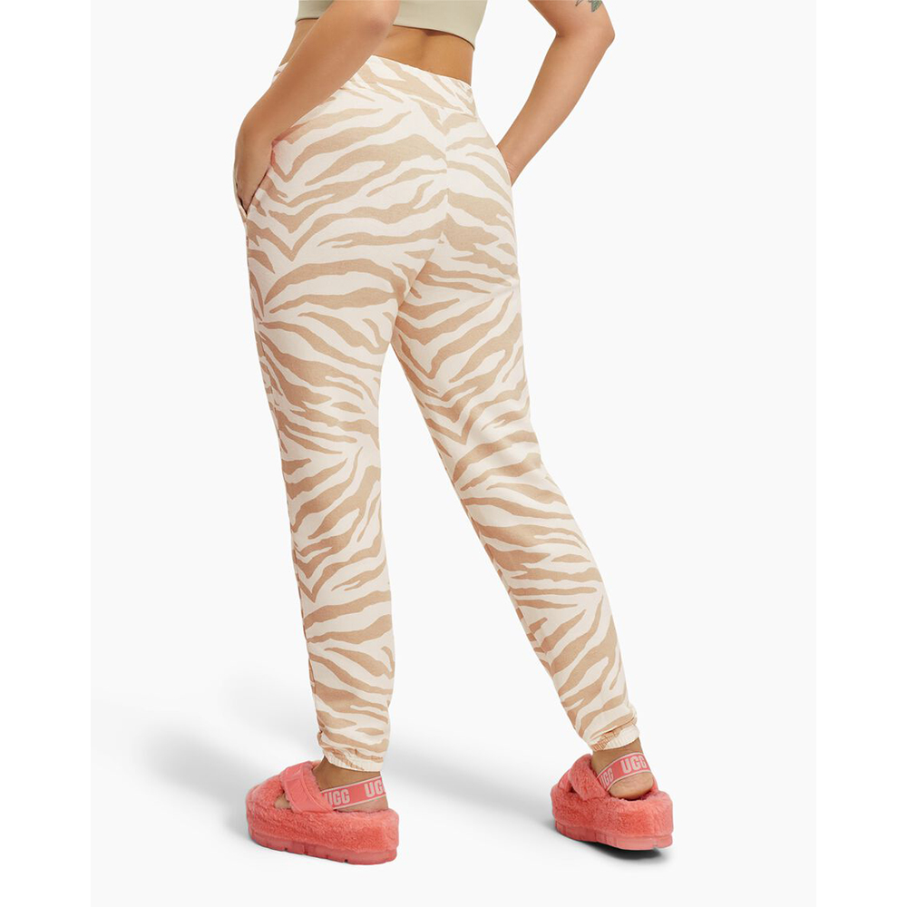 UGG Daniella Zebra Print Sweatpant Γυναικείο Παντελόνι Φόρμας - 2