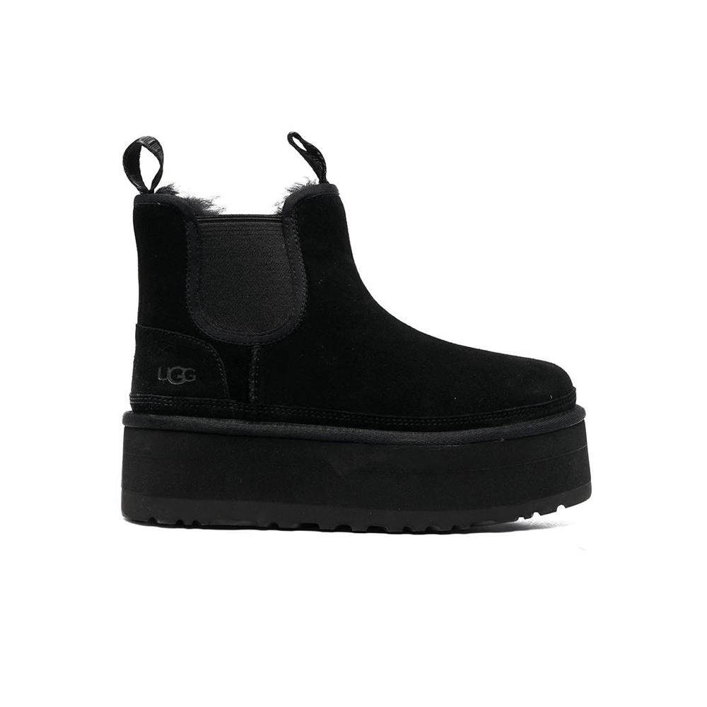 UGG W Neumel Platform Chelsea Γυναικεία Μποτάκια - Μαύρο