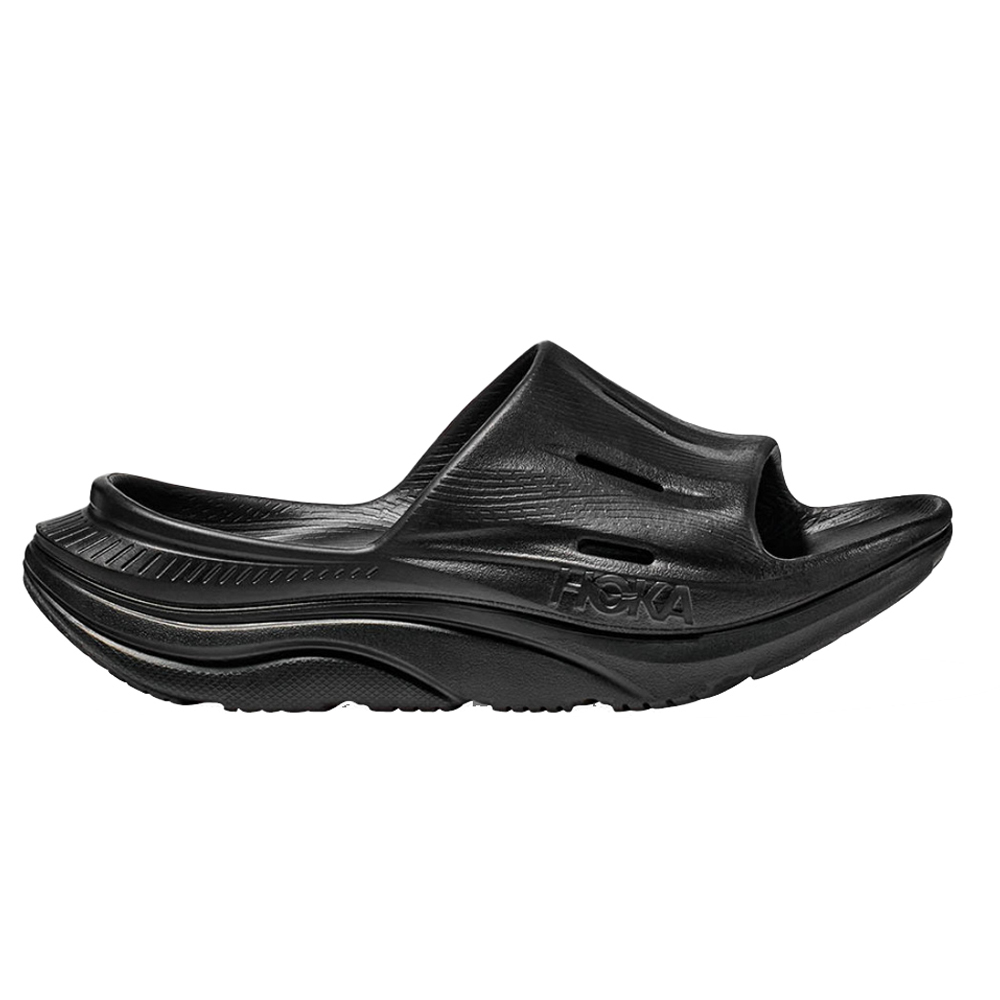 HOKA Ora Recovery Slide 3  Unisex Παντόφλες - Μαύρο