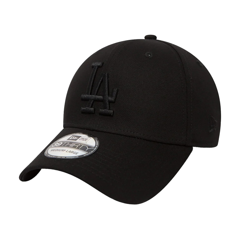 NEW ERA League Essential 39Thirty LA Dodgers Cap Unisex Καπέλο - Μαύρο