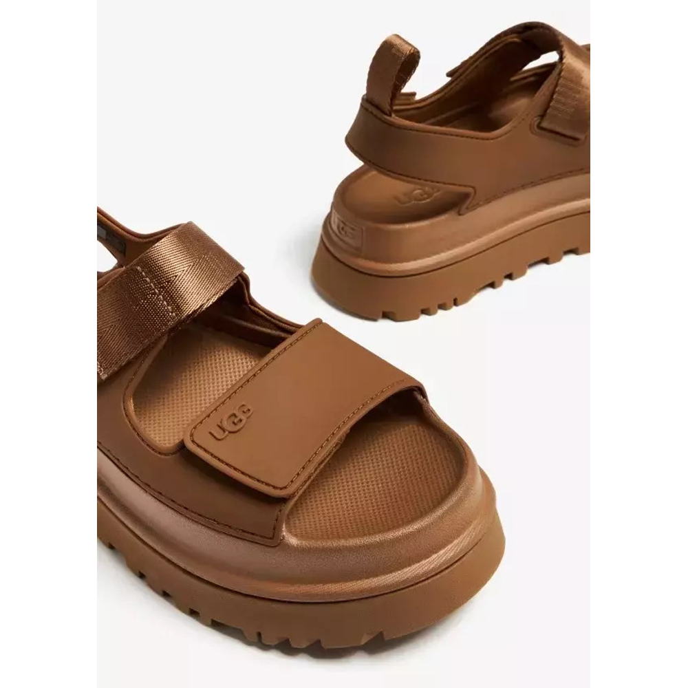 UGG Goldenglow Flatform Γυναικεία Πέδιλα - 3