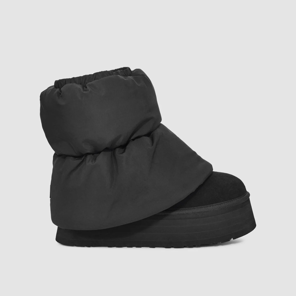 UGG Classic Mini Dipper Puffer Boots Γυναικεία Μποτάκια - Μαύρο