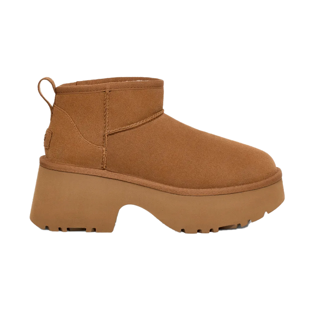 UGG Classic Ultra Mini New Heights Boots Γυναικεία Μποτάκια - Καφέ