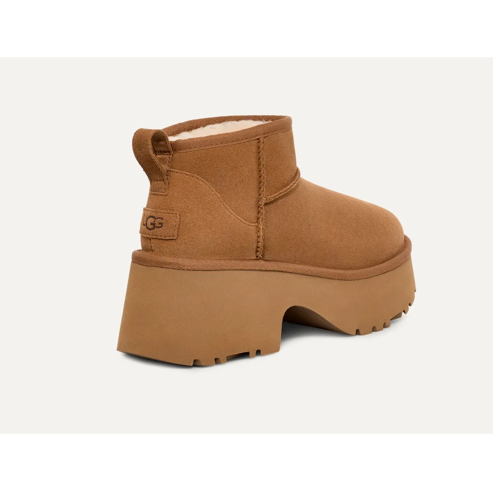 UGG Classic Ultra Mini New Heights Boots Γυναικεία Μποτάκια - 3