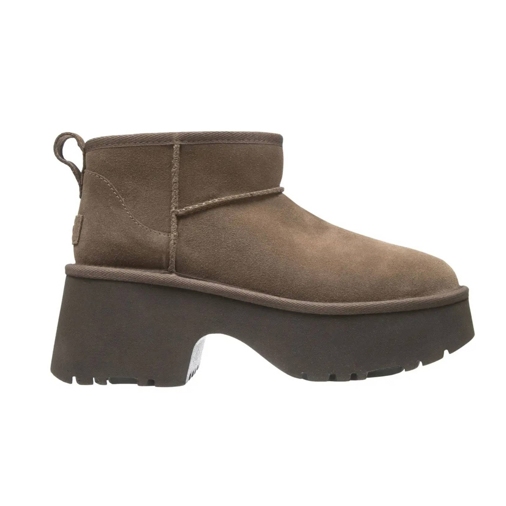 UGG Classic Ultra Mini New Heights Boots Γυναικεία Μποτάκια - Χακί