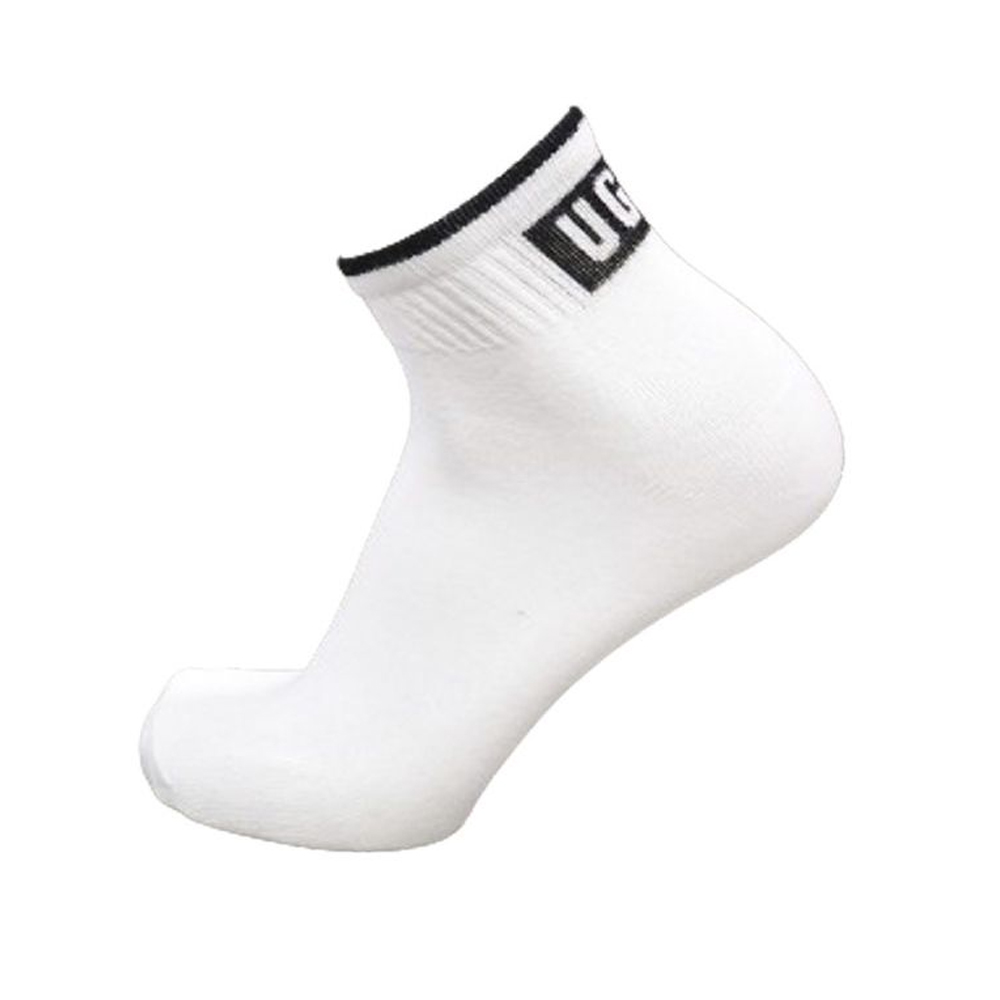 UGG Polly Ankle Sock Γυναικείες Κάλτσες  - Λευκό-Μαύρο