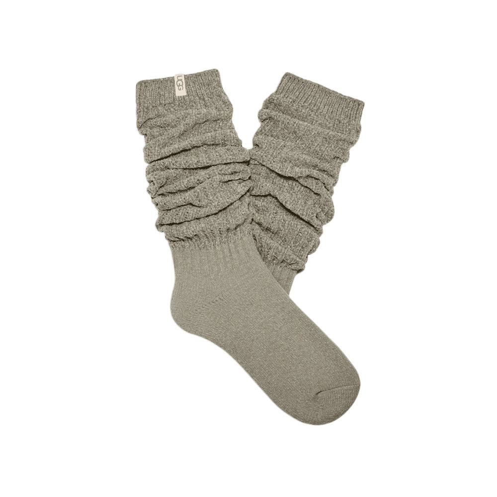 UGG Clarice Tall Slouchy Sock Γυναικείες Κάλτσες - Χακί