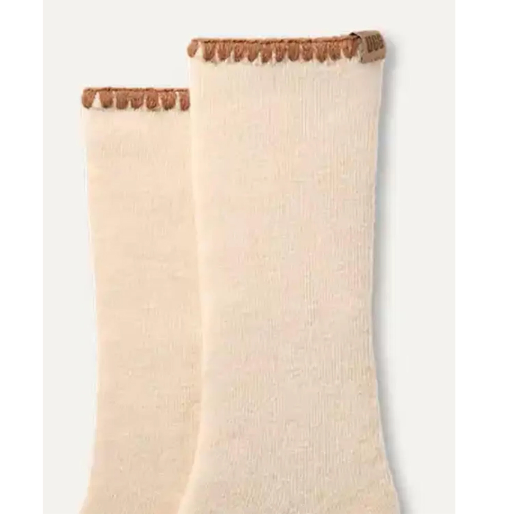 UGG Women's Marleny Whipstitch Crew Socks Γυναικείες Κάλτσες - 3