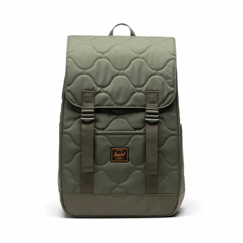 HERSCHEL Retreat ™ Small Quilted Capsule Unisex Backpack - Χακί