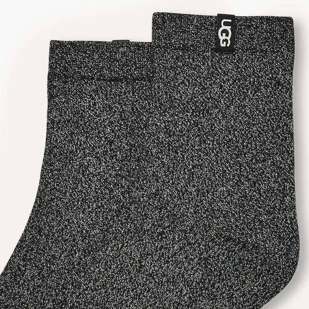 UGG Women's Lavinia Shimmer Quarter Socks Γυναικείες Κάλτσες - 3
