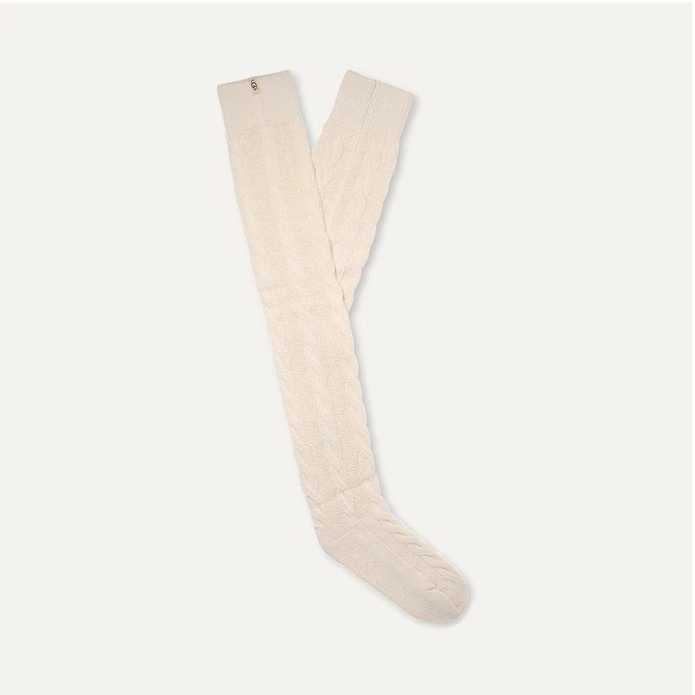 UGG Women's Zanika Thigh High Cable Socks Γυναικείες Κάλτσες - 2
