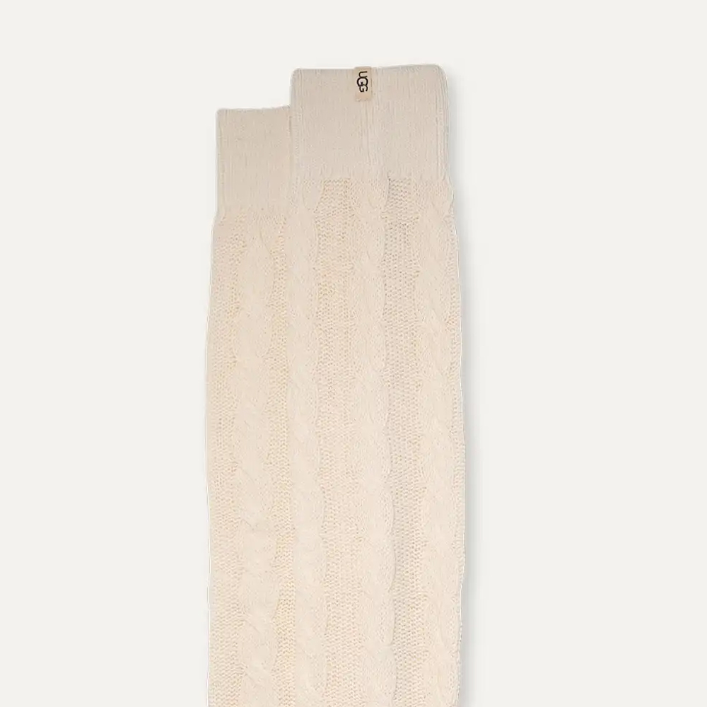 UGG Women's Zanika Thigh High Cable Socks Γυναικείες Κάλτσες - 3